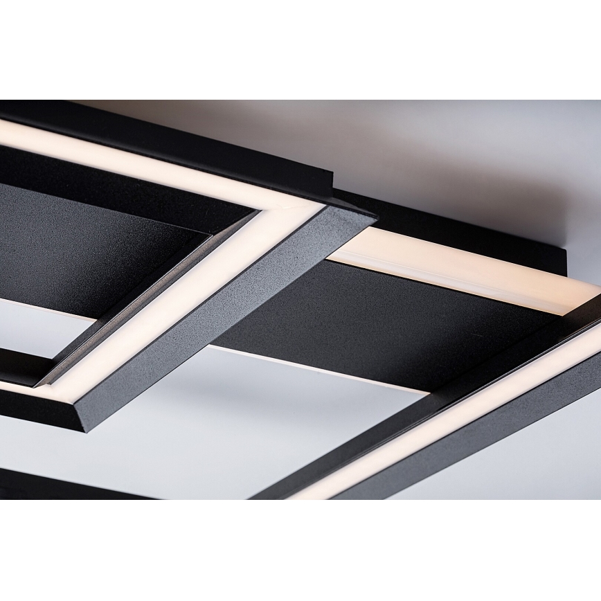 Rabalux - Plafón LED LED/48W/230V 3000K negro