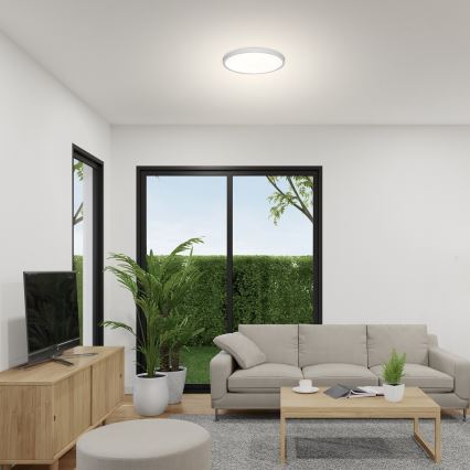 Rabalux - Plafón LED LED/24W/230V 4000K diá. 30 cm blanco