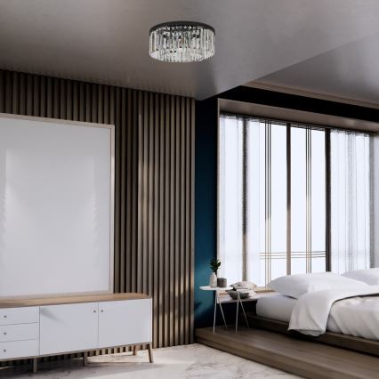 Rabalux - Lámpara de techo 3x casquillo E27, 25 W, 230 V, Ø 40 cm