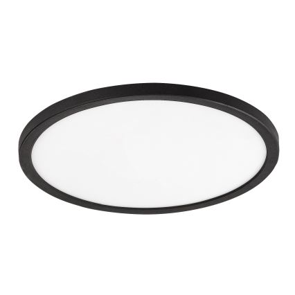 Rabalux - Plafón LED LED/24W/230V 3000/4000/6000K diá. 29 cm negro