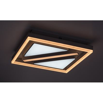 Rabalux - Plafón LED regulable LED/73W/230V + mando a distancia