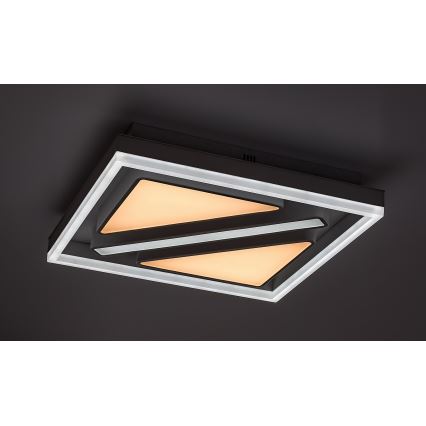 Rabalux - Plafón LED regulable LED/73W/230V + mando a distancia