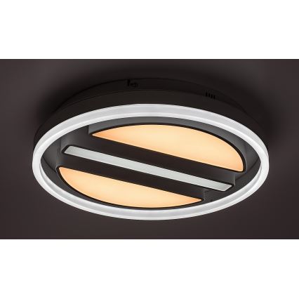 Rabalux - Lámpara de techo LED regulable LED/55W/230V Ø 40 cm + mando a distancia