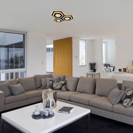 Rabalux - Plafón LED regulable LED/72W/230V 3000/6000K 41,5x41,5 cm + control remoto