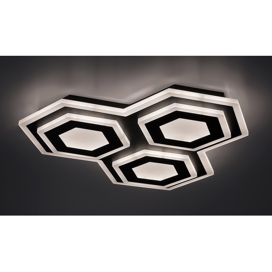 Rabalux - Plafón LED regulable LED/72W/230V 3000/6000K + control remoto