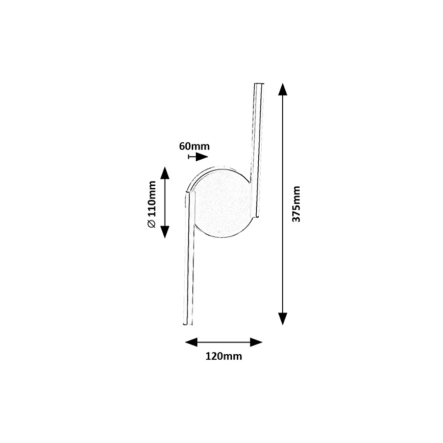 Rabalux - Aplique LED LED/8W/230V 4000K