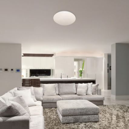 Rabalux - Plafón LED con sensor LED/24W/230V IP44 4000K diá. 38 cm