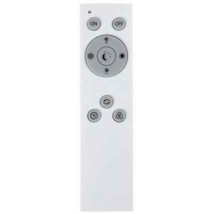 Rabalux - Lámpara de techo LED regulable 24 W/230 V 3000–6500 K Ø 39 cm + mando a distancia