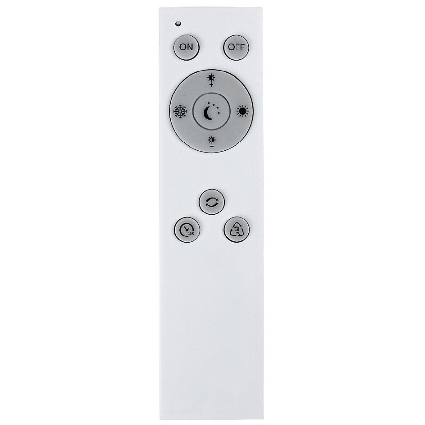 Rabalux - Lámpara de techo LED regulable 24 W/230 V 3000–6500 K Ø 39 cm + mando a distancia