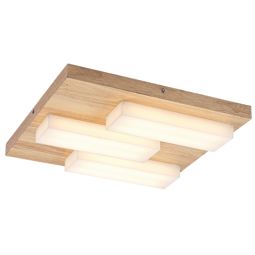 Rabalux - Plafón LED LED/30W/230V 3000K roble 40x40 cm