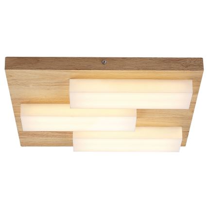 Rabalux - Plafón LED LED/30W/230V 3000K roble 40x40 cm