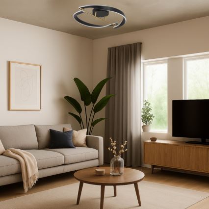 Rabalux - Plafón de techo LED/40W/230V 3000K diámetro 60 cm