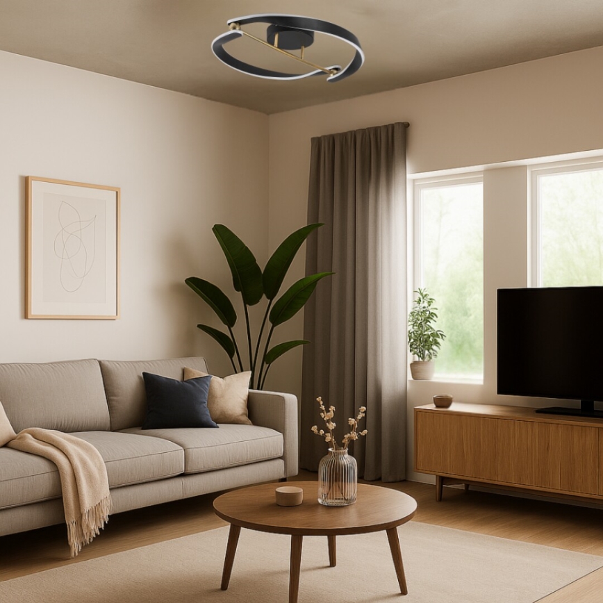 Rabalux - Plafón de techo LED/40W/230V 3000K diámetro 60 cm