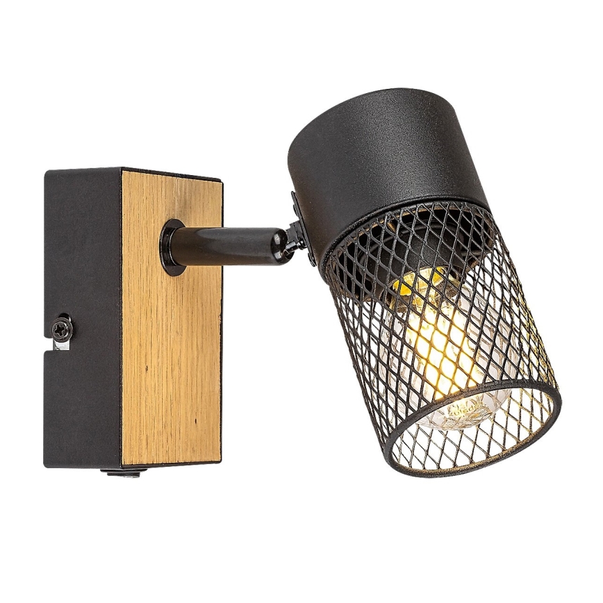 Rabalux - Foco de pared 1xE14/40W/230V roble