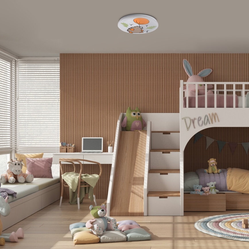 Rabalux - Lámpara de techo LED infantil LED/24W/230V 3000K diámetro 37,5 cm