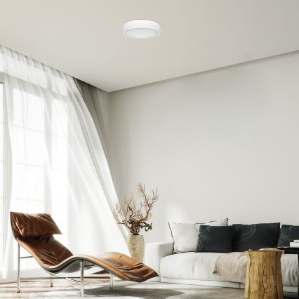 Rabalux - Plafón LED LED/22W/230V 3000/4000/6000K diá. 21 cm blanco