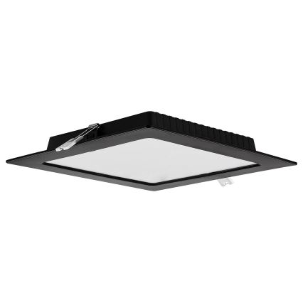 Rabalux - Lámpara empotrable LED LED/18W/230V 22x22 cm negro