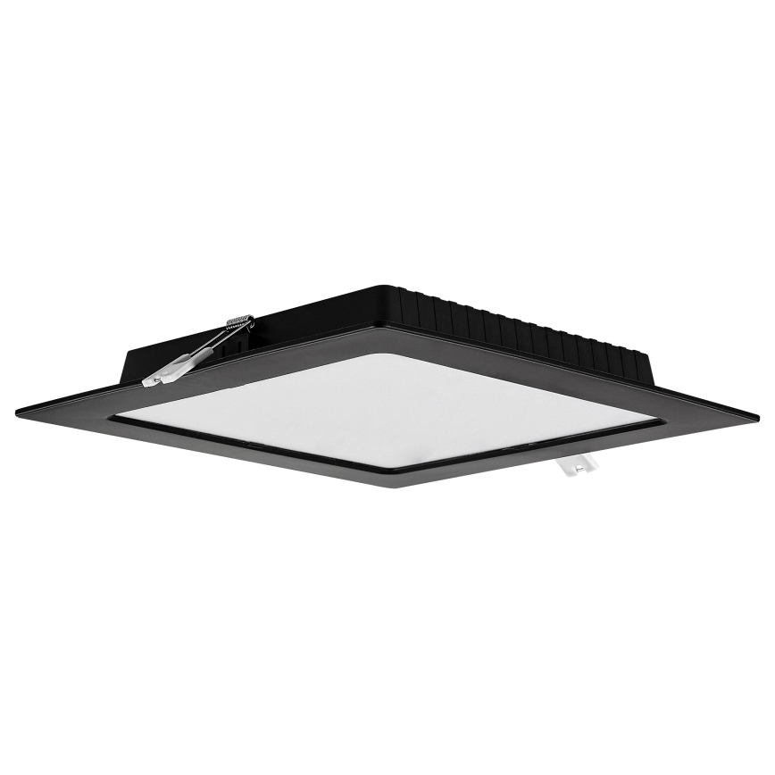 Rabalux - Lámpara empotrable LED LED/18W/230V 22x22 cm negro