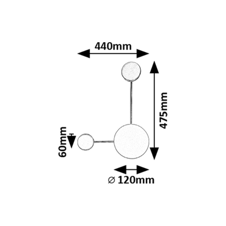 Rabalux - Aplique LED LED/7W/230V 3000K