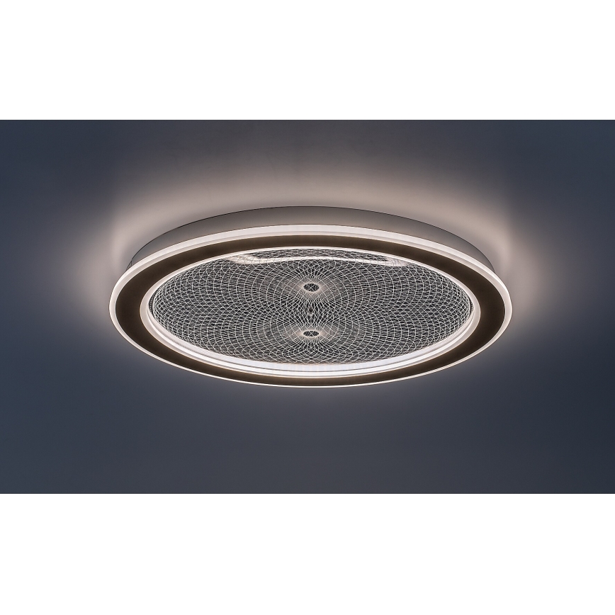Rabalux - Lámpara de techo LED regulable LED/34W/230V 3000-6500K Ø 51 cm + mando a distancia