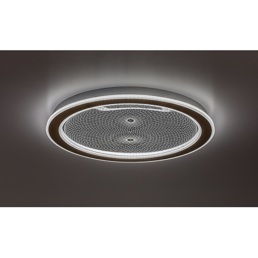 Rabalux - Lámpara de techo LED regulable LED/34W/230V 3000-6500K Ø 51 cm + mando a distancia