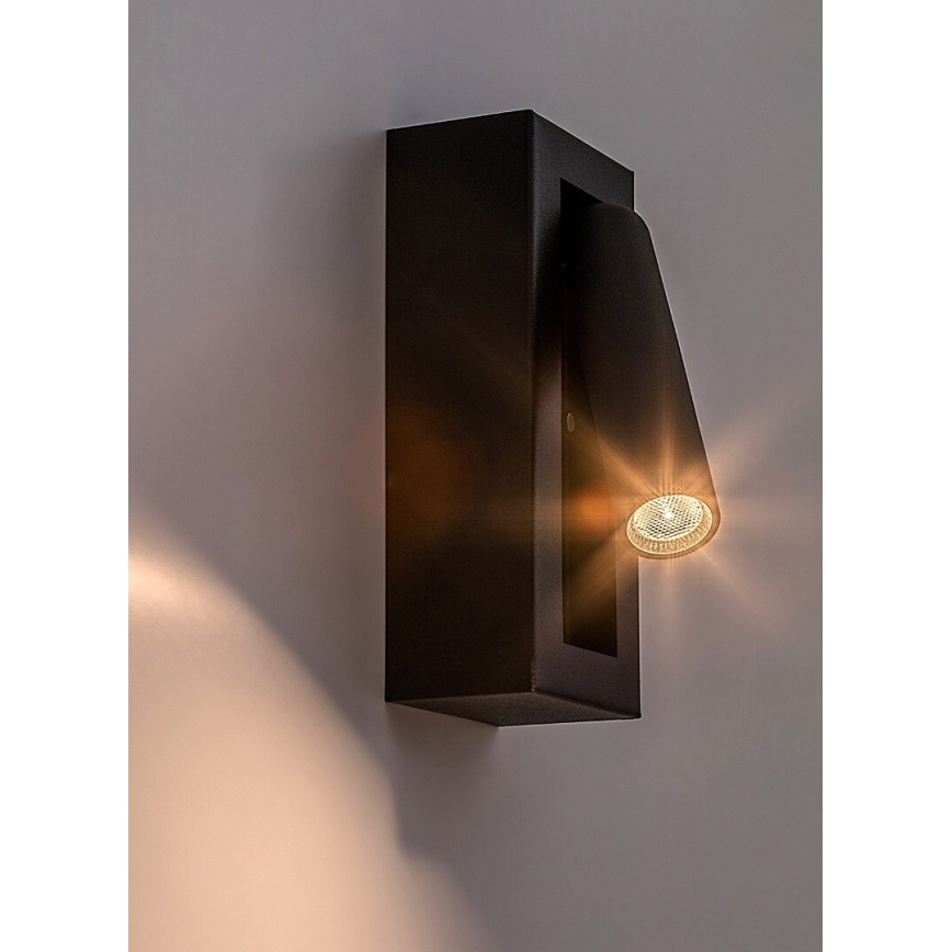 Rabalux - Foco LED de pared LED/4W/230V negro