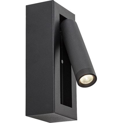 Rabalux - Foco LED de pared LED/4W/230V negro