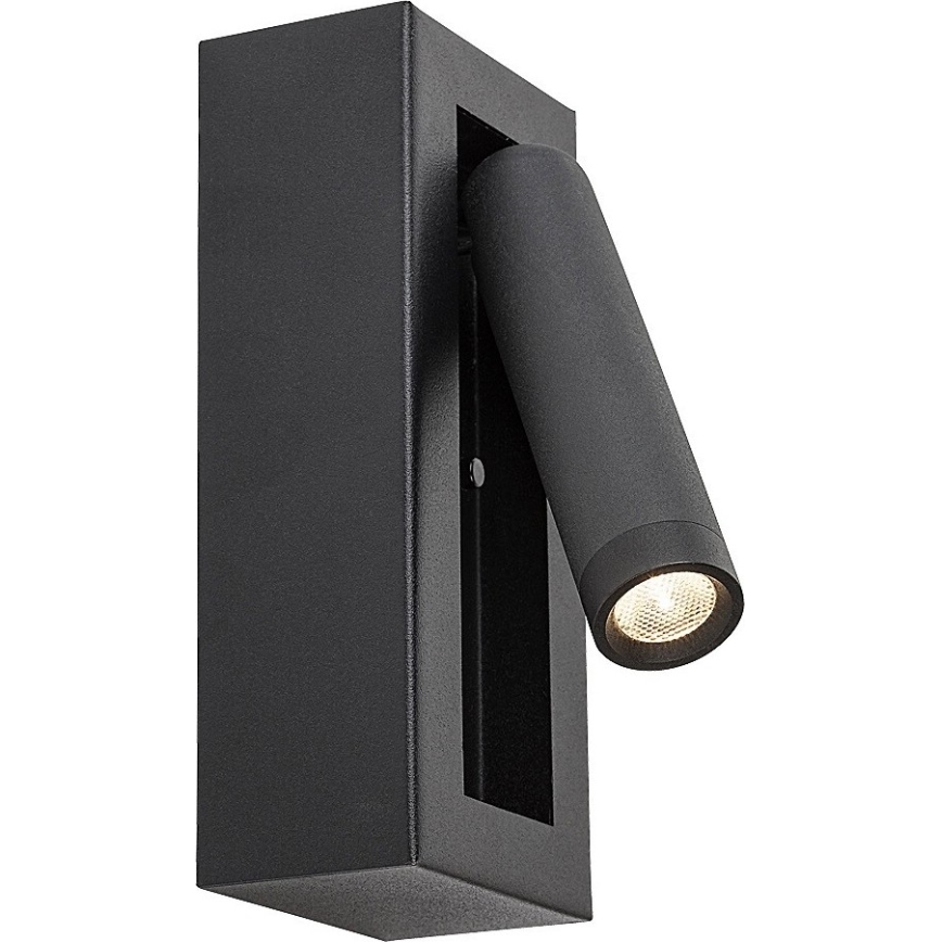 Rabalux - Foco LED de pared LED/4W/230V negro