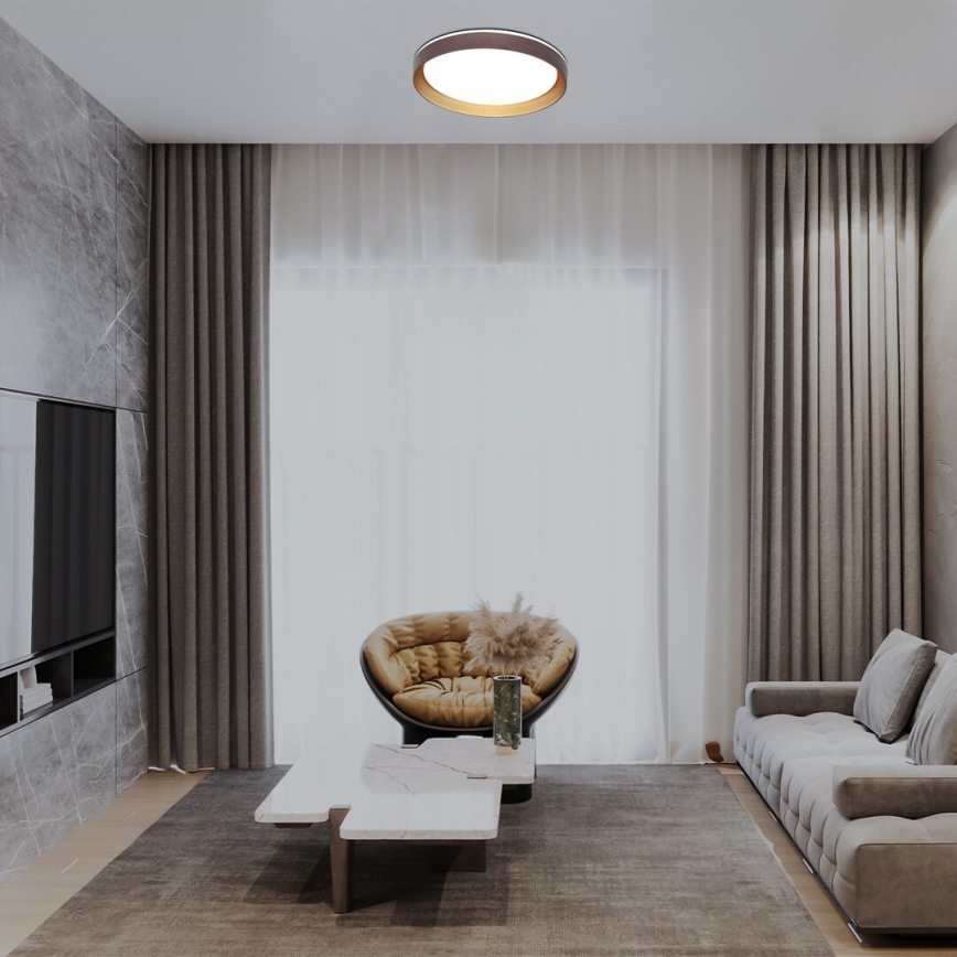 Rabalux - Plafón LED regulable LED/48W/230V 3000-6500K + control remoto