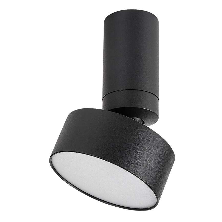 Rabalux - Plafón LED de techo 10 W/230 V 3000 K negro Ø 11 cm