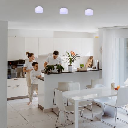 Rabalux - Lámpara de techo LED 24W/230V 3000K blanca Ø 14 cm