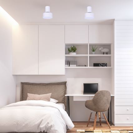 Rabalux - Plafón LED 16 W/230 V/3000 K, blanco, Ø 14 cm