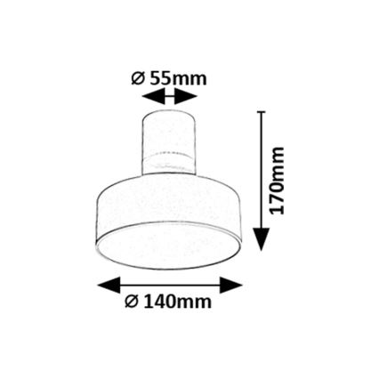 Rabalux - Plafón LED LED/16W/230V 3000K blanco