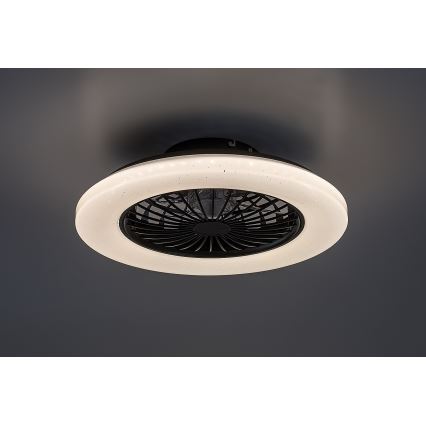 Rabalux - Lámpara de techo LED regulable con ventilador LED/48W/230V 3000-6500K + mando a distancia