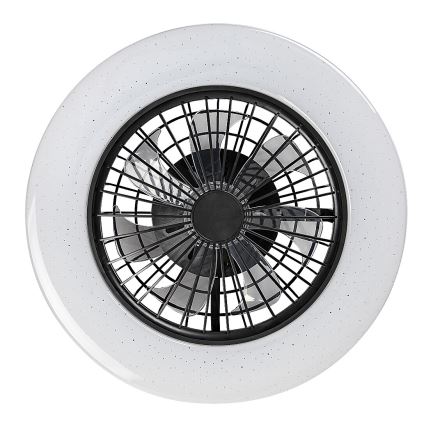 Rabalux - Lámpara de techo LED regulable con ventilador LED/48W/230V 3000-6500K + mando a distancia