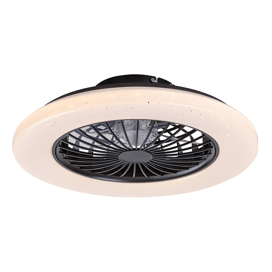 Rabalux - Lámpara de techo LED regulable con ventilador LED/48W/230V 3000-6500K + mando a distancia