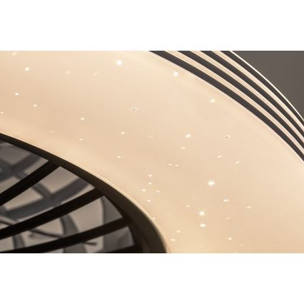 Rabalux - Lámpara de techo LED regulable con ventilador LED/48W/230V 3000-6500K + mando a distancia