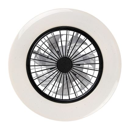 Rabalux - Lámpara de techo LED regulable con ventilador LED/48W/230V 3000-6500K + mando a distancia