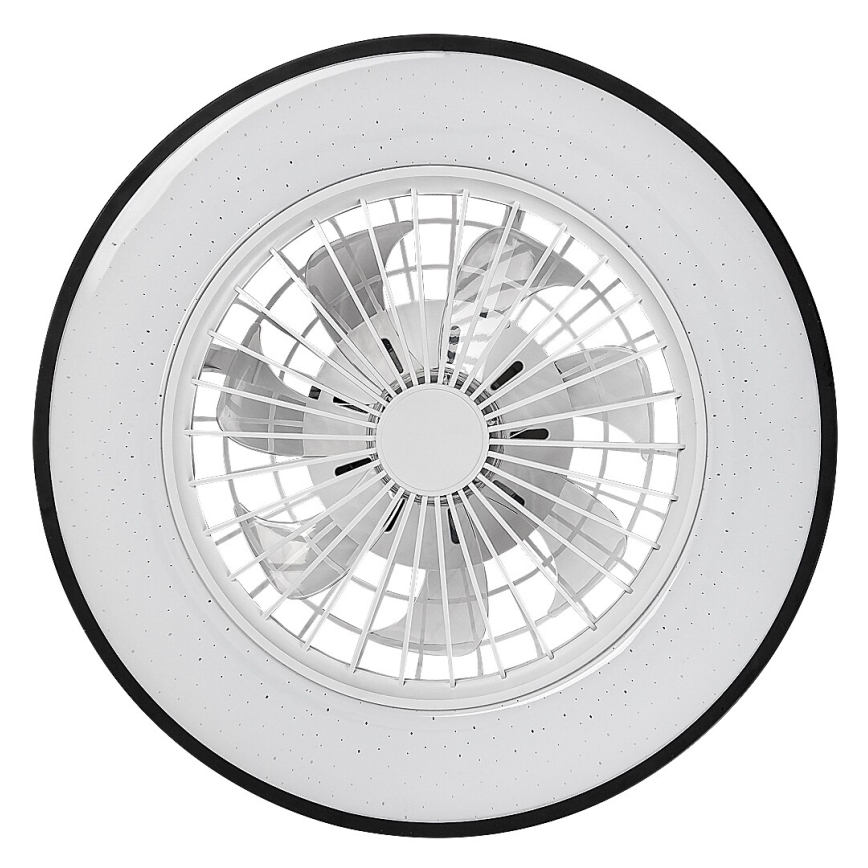 Rabalux - Lámpara de techo LED regulable con ventilador LED/48W/230V 3000-6500K + mando a distancia
