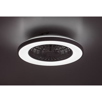 Rabalux - LED Plafón regulable con ventilador LED/48W/230V 3000-6500K + control remoto