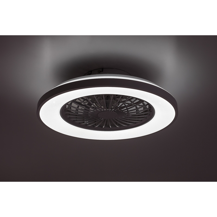 Rabalux - LED Plafón regulable con ventilador LED/48W/230V 3000-6500K + control remoto