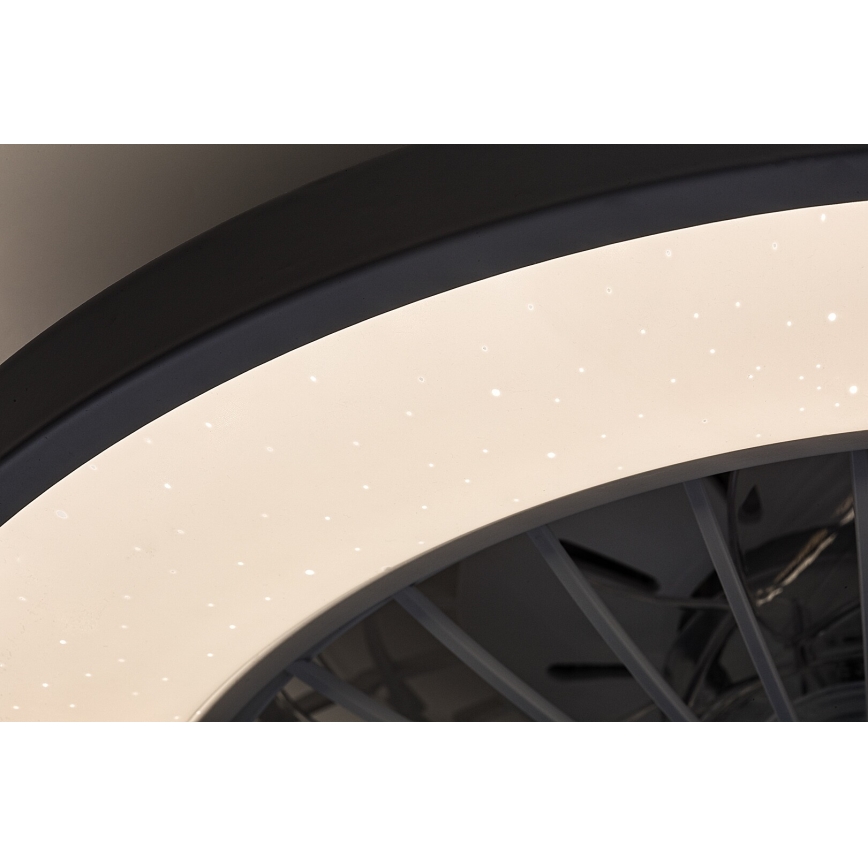 Rabalux - LED Plafón regulable con ventilador LED/48W/230V 3000-6500K + control remoto