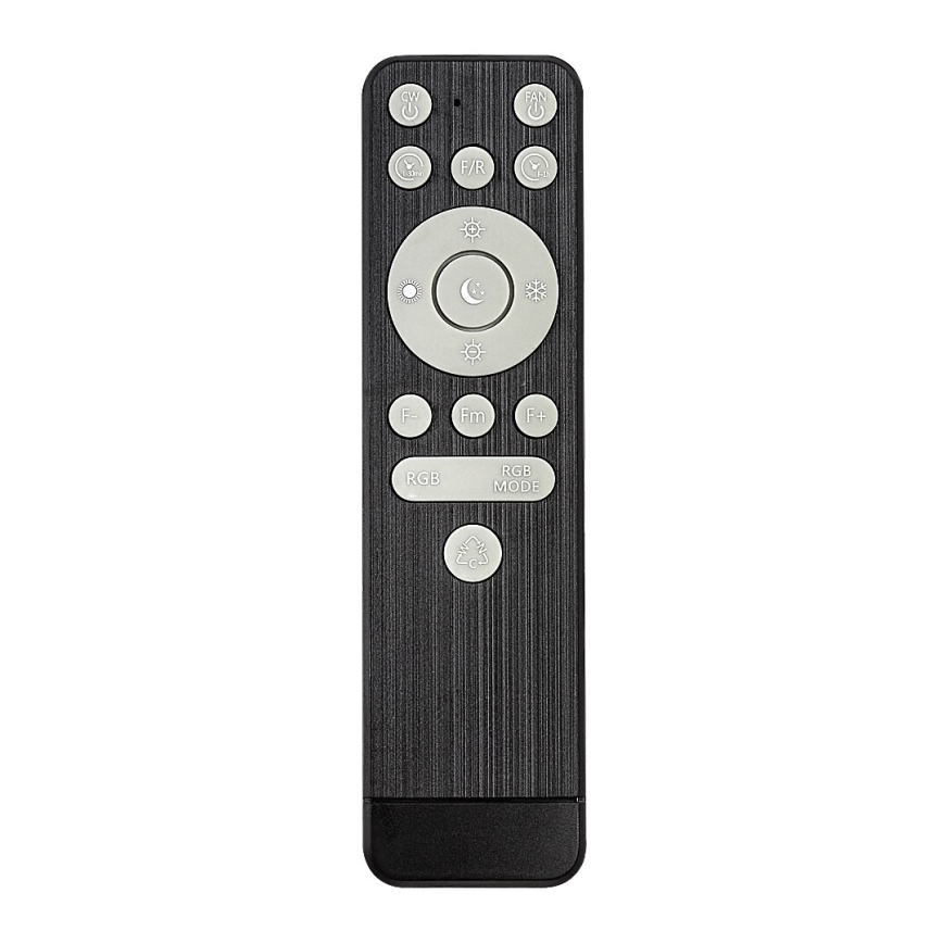 Rabalux - Lámpara de techo LED RGB regulable con ventilador LED/48W/230V 3000-6500K + mando a distancia