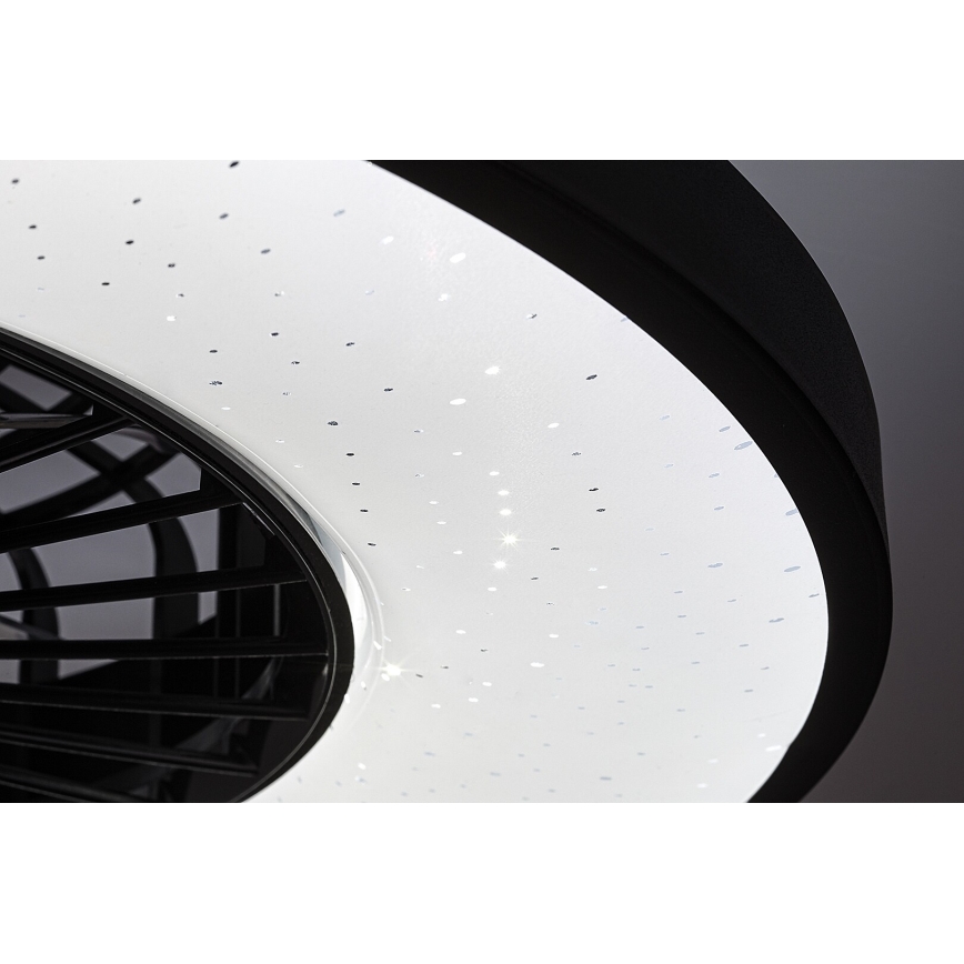 Rabalux - Lámpara de techo LED regulable con ventilador LED/72W/230V 3000-6500K + mando a distancia