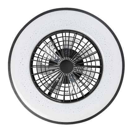 Rabalux - Lámpara de techo LED regulable con ventilador LED/72W/230V 3000-6500K + mando a distancia