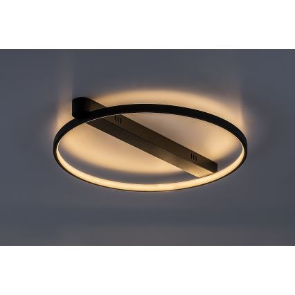 Rabalux - Lámpara de techo LED/45W/230V 3000K 50x55 cm negro