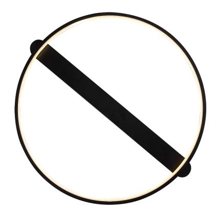 Rabalux - Lámpara de techo LED/45W/230V 3000K 50x55 cm negro