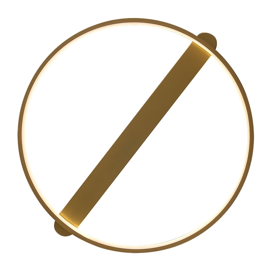 Rabalux - Lámpara de techo LED LED/45W/230V 3000K 50x55 cm dorada