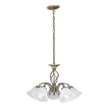Rabalux 7135 - Lámpara colgante BECKWORTH 5xE14/40W/230V