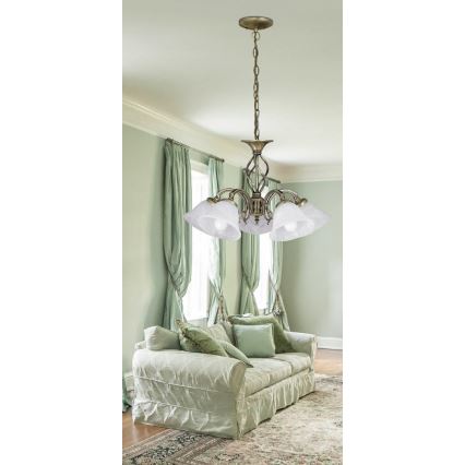 Rabalux 7135 - Lámpara colgante BECKWORTH 5xE14/40W/230V